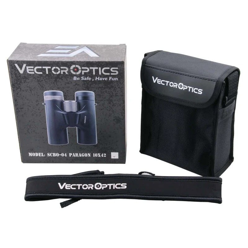 Paragon 10x42 binocular with carrying case and accessories